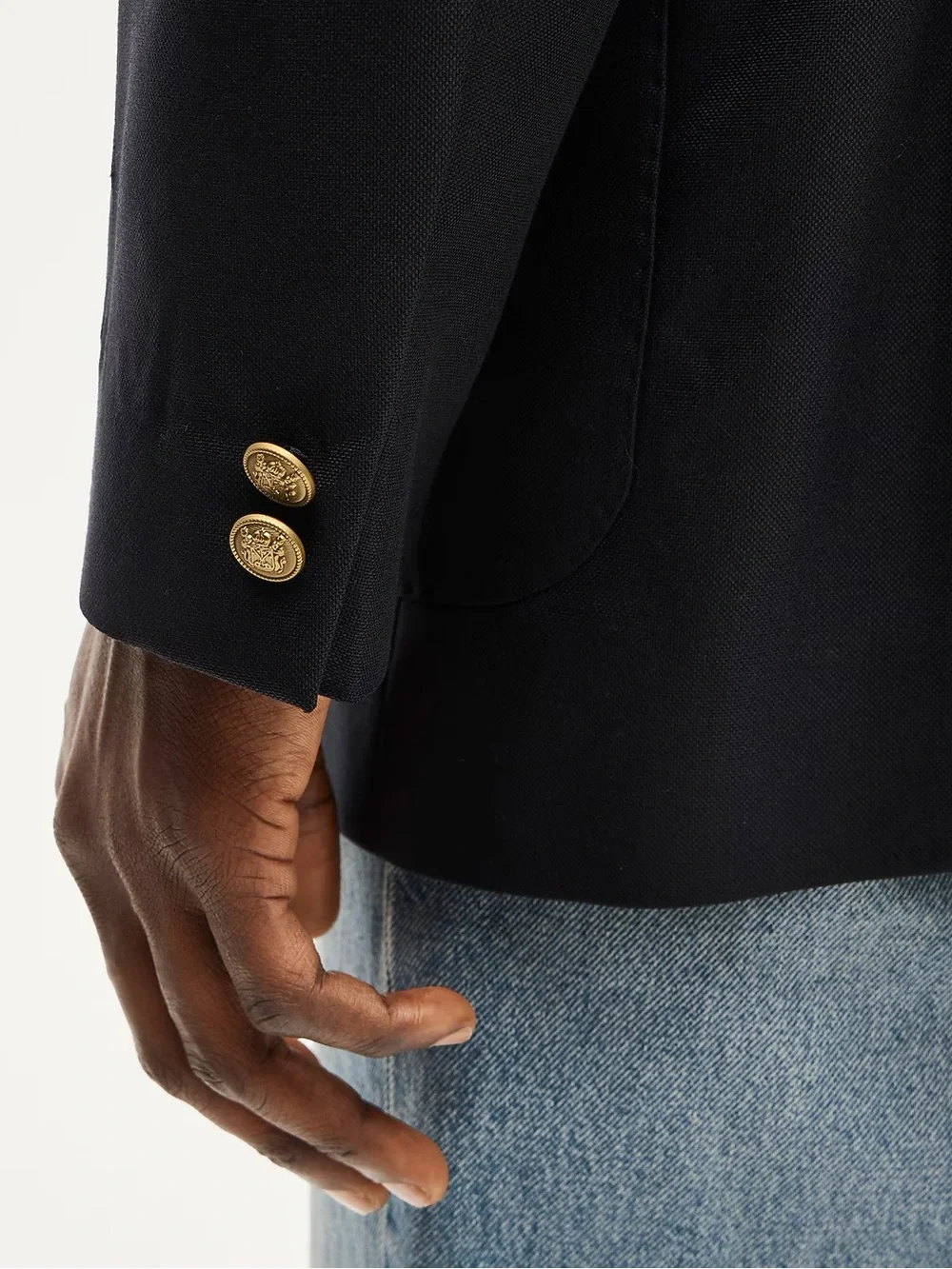 J CREW Legacy blazer in Italian wool Navy Size 44L NWT $448 CL257